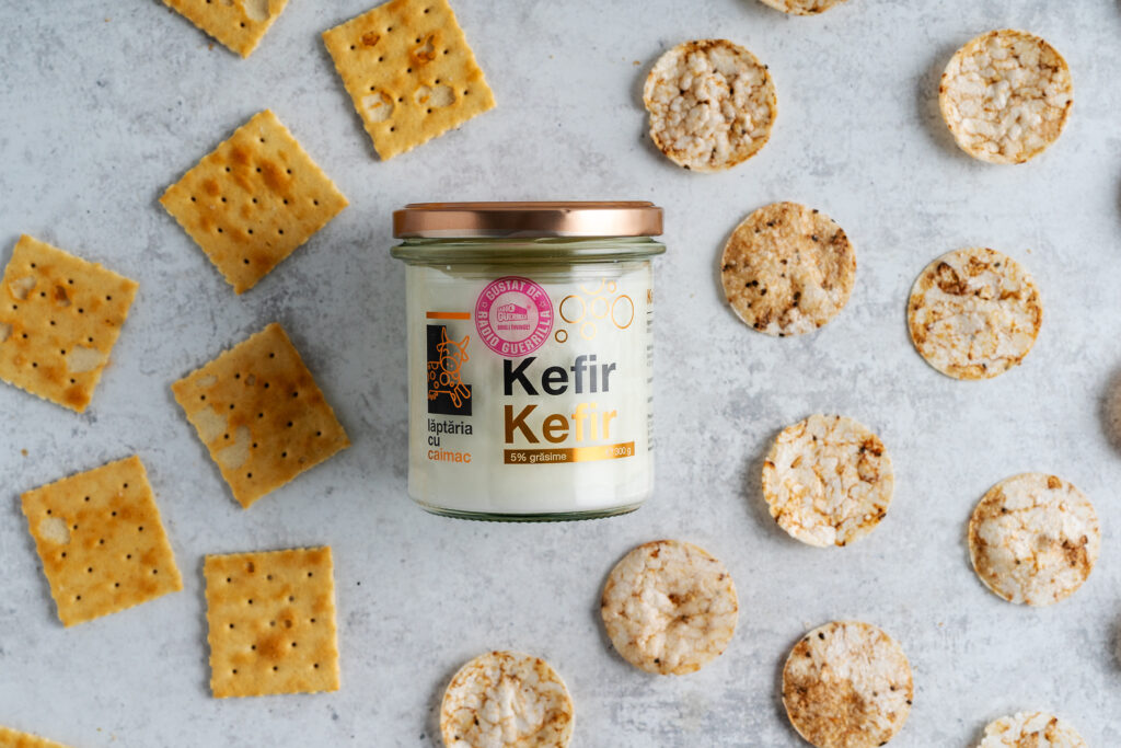 kefir cu drojdii de kefir
